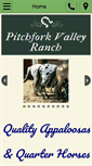 Mobile Screenshot of pitchforkvalleyranch.com